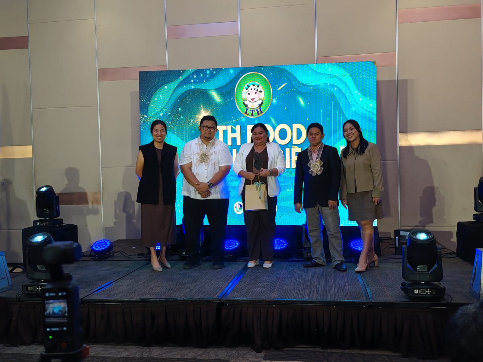 LTH Food Industries Inc. received a WQMA Plaque of Appreciation