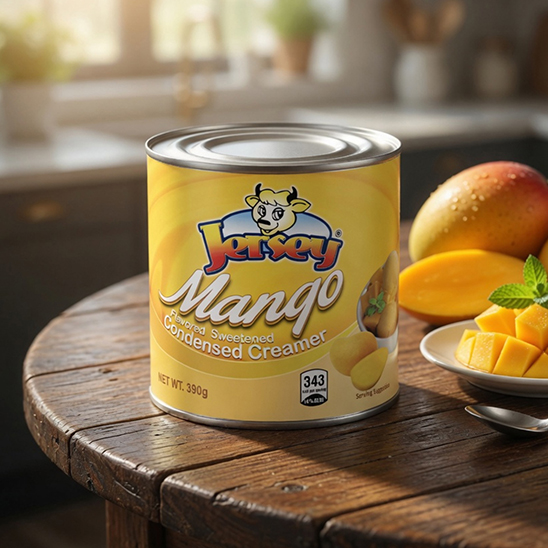 Jersey Mango Flavored Sweetened Condensed Creamer