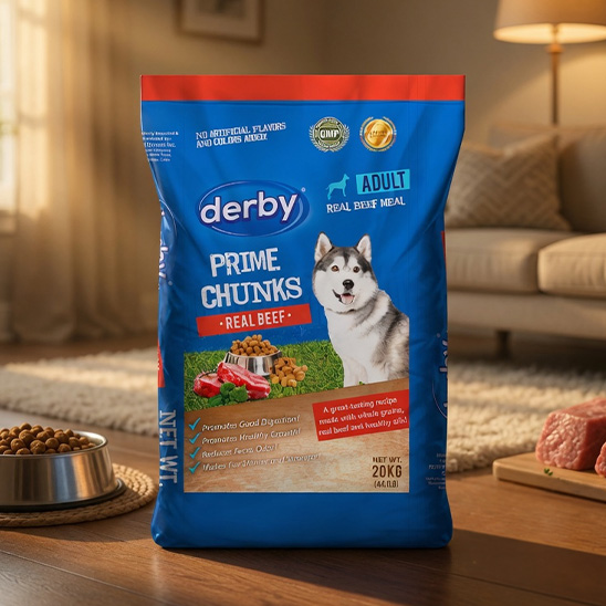 Derby Dry Dog Food Adult (Prime Chunks)