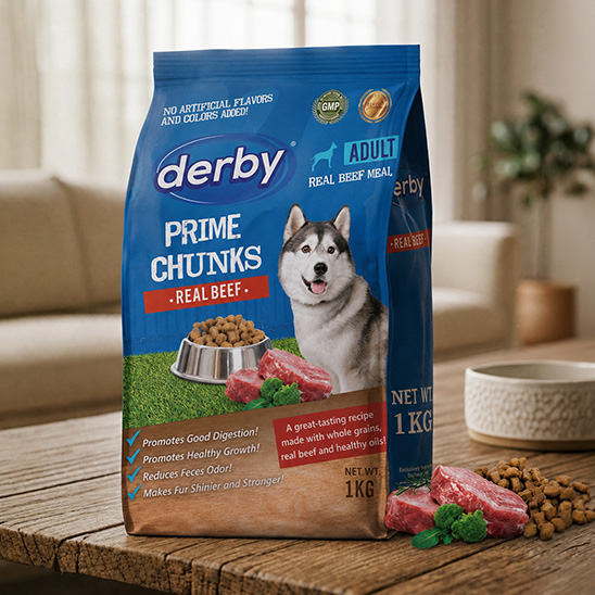 Derby Dry Dog Food Adult (Prime Chunks)