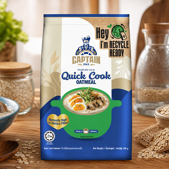 Captain Oats (Quick Cook Oatmeal)