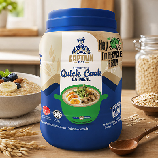 Captain Oats (Quick Cook Oatmeal)