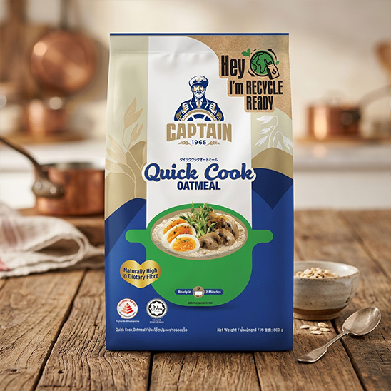 Captain Oats (Quick Cook Oatmeal)