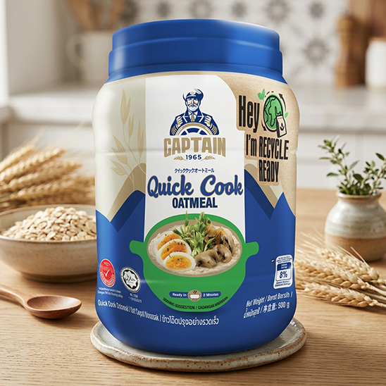 Captain Oats (Quick Cook Oatmeal)