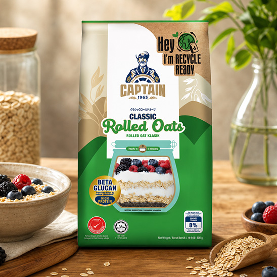 Captain Oats (Rolled Oats)