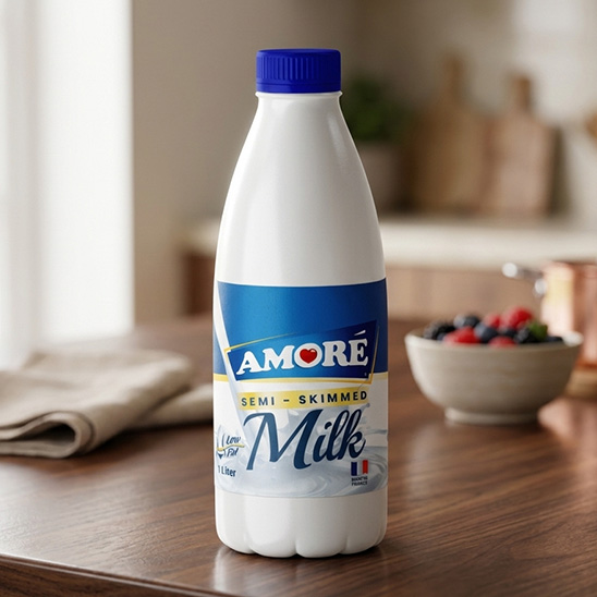 Amore Semi-Skimmed Milk