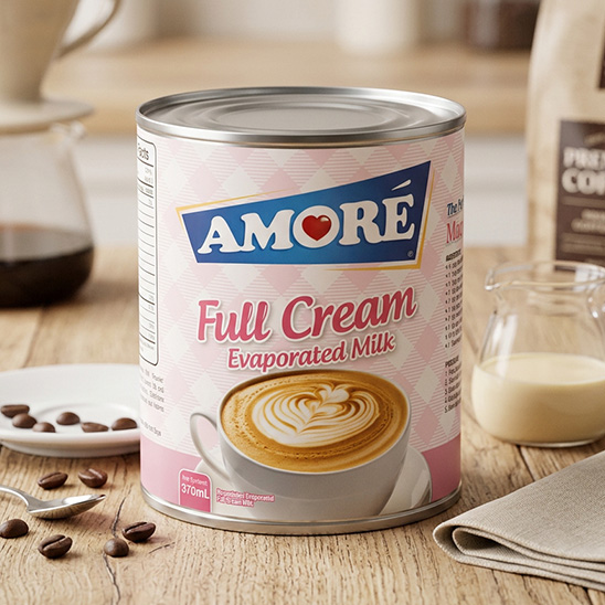 Amore Full Cream Evaporated Milk