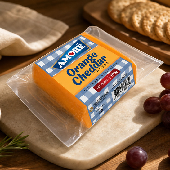 Amore Orange Cheddar Cheese