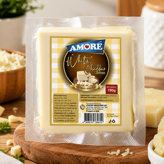 Amore White Cheddar Cheese