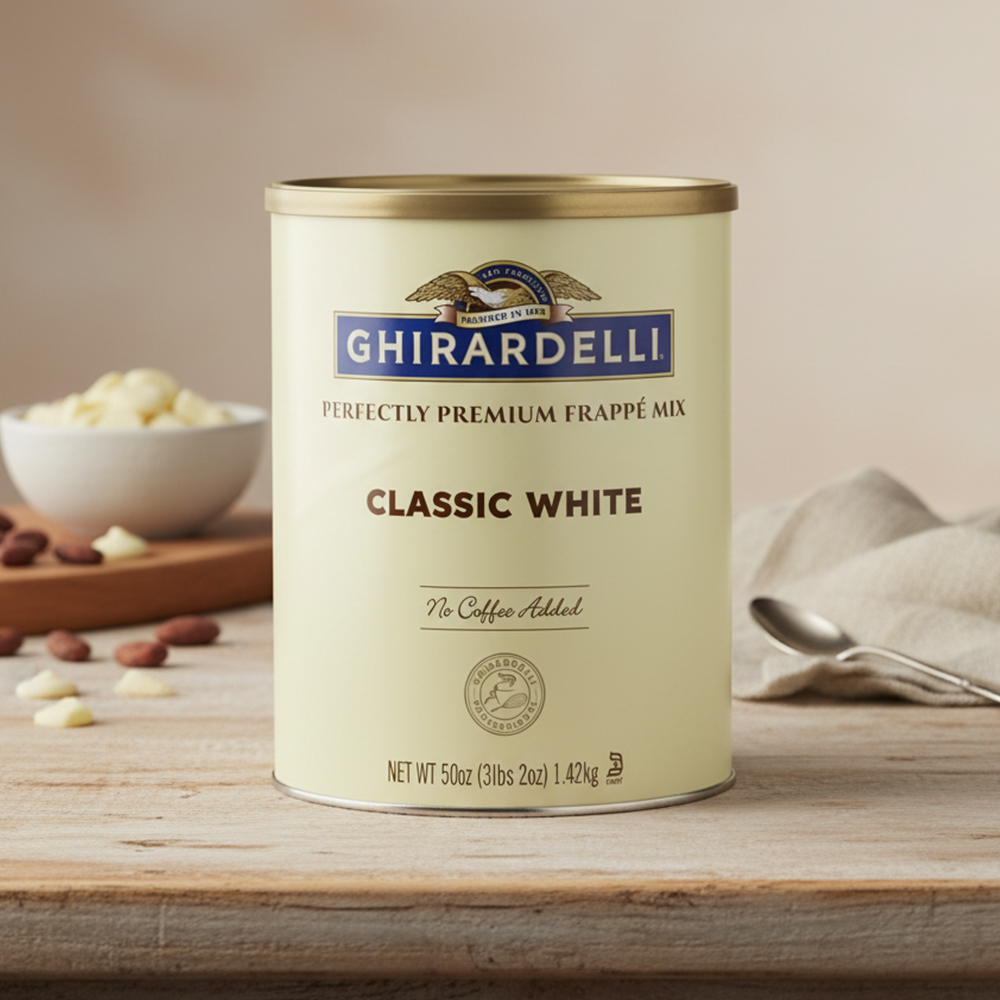 Ghirardelli Perfectly Premium Frappe Mix - Classic White