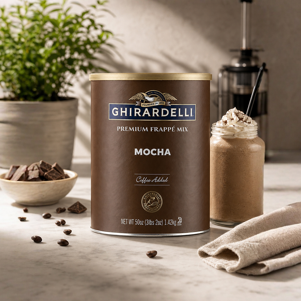 Ghirardelli Perfectly Premium Frappe Mix - Mocha