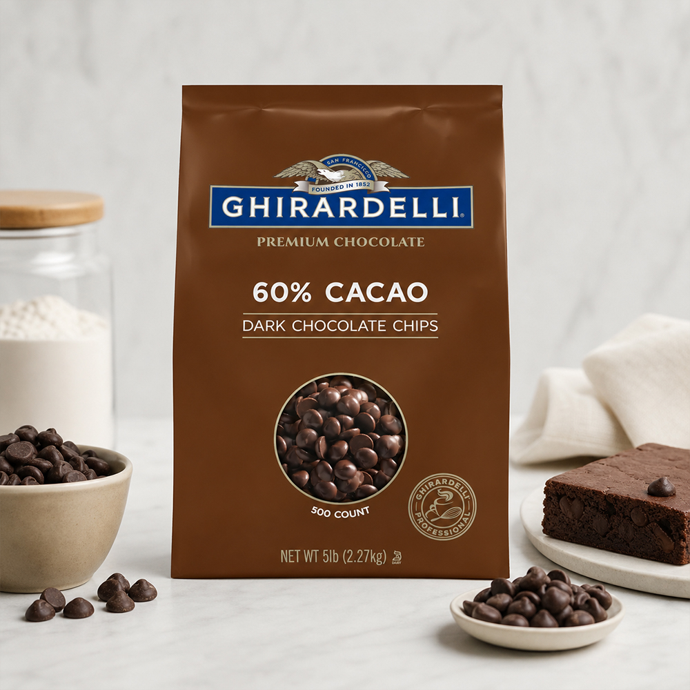 Ghirardelli Baking Chips - 60% Cacao Dark Chocolate Chips