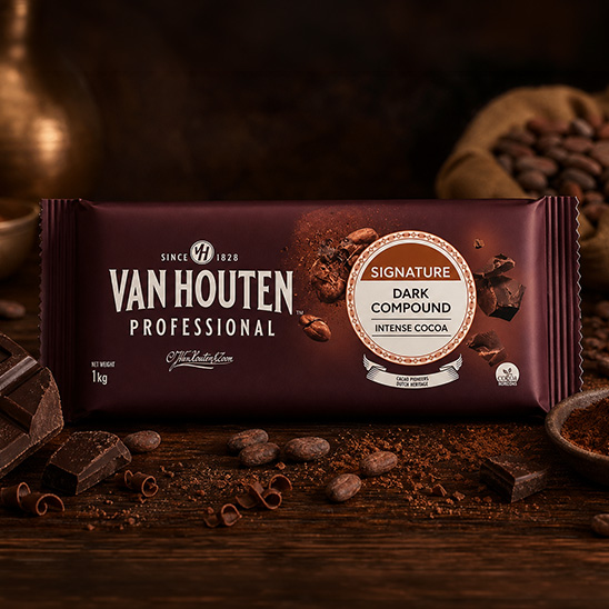 Van Houten Professional Dark Compound (Intense Cocoa)