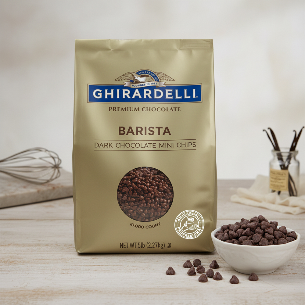 Ghirardelli Baking Chips - Barista Dark Chocolate Mini Chips