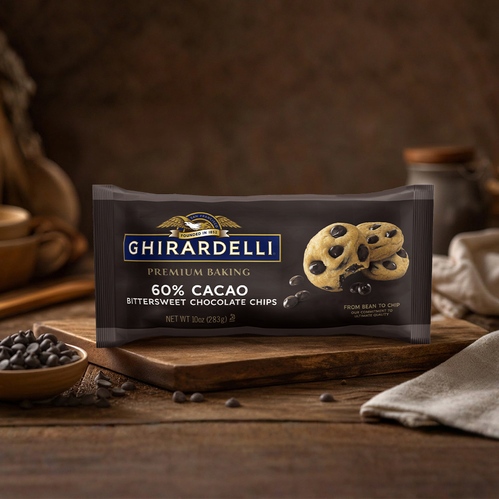 Ghirardelli Baking Chips - 60% Unsweetened Chocolate Chips