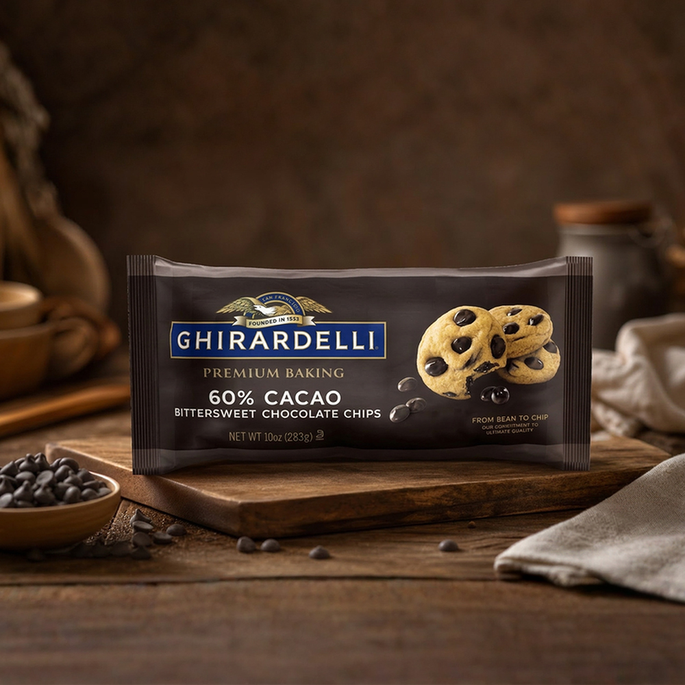 Ghirardelli Baking Chips - 60% Unsweetened Chocolate Chips