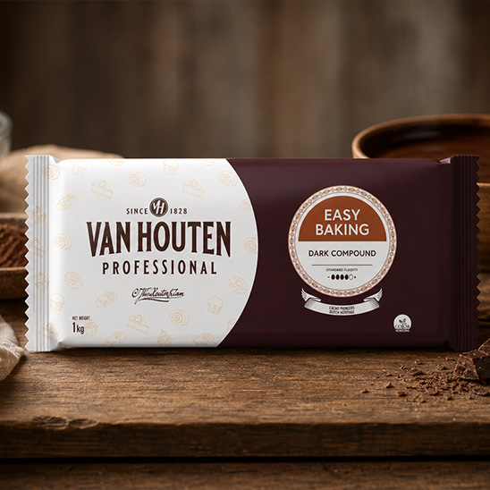 Van Houten Professional Dark Compound Easy Baking (Block)