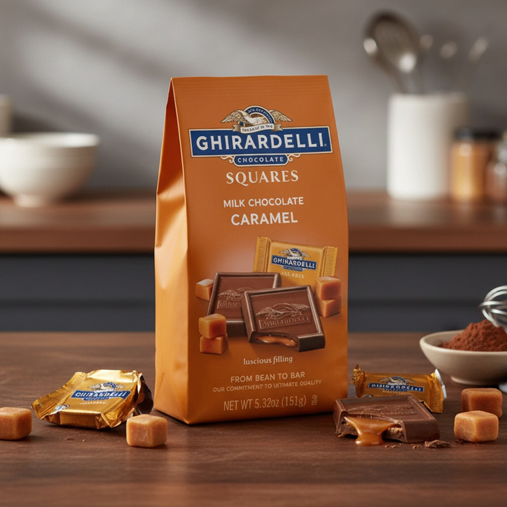 Ghirardelli Squares - Milk Chocolate Caramel