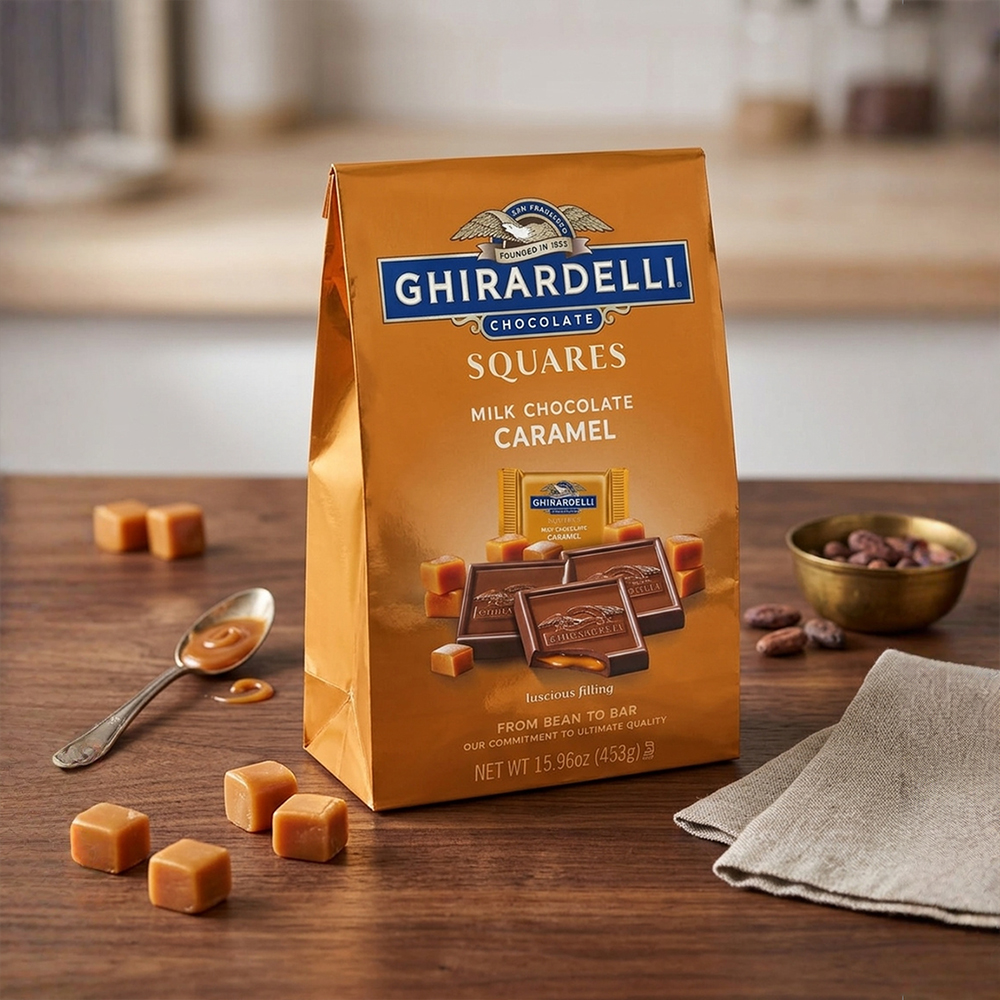 Ghirardelli Squares - Milk Chocolate Caramel