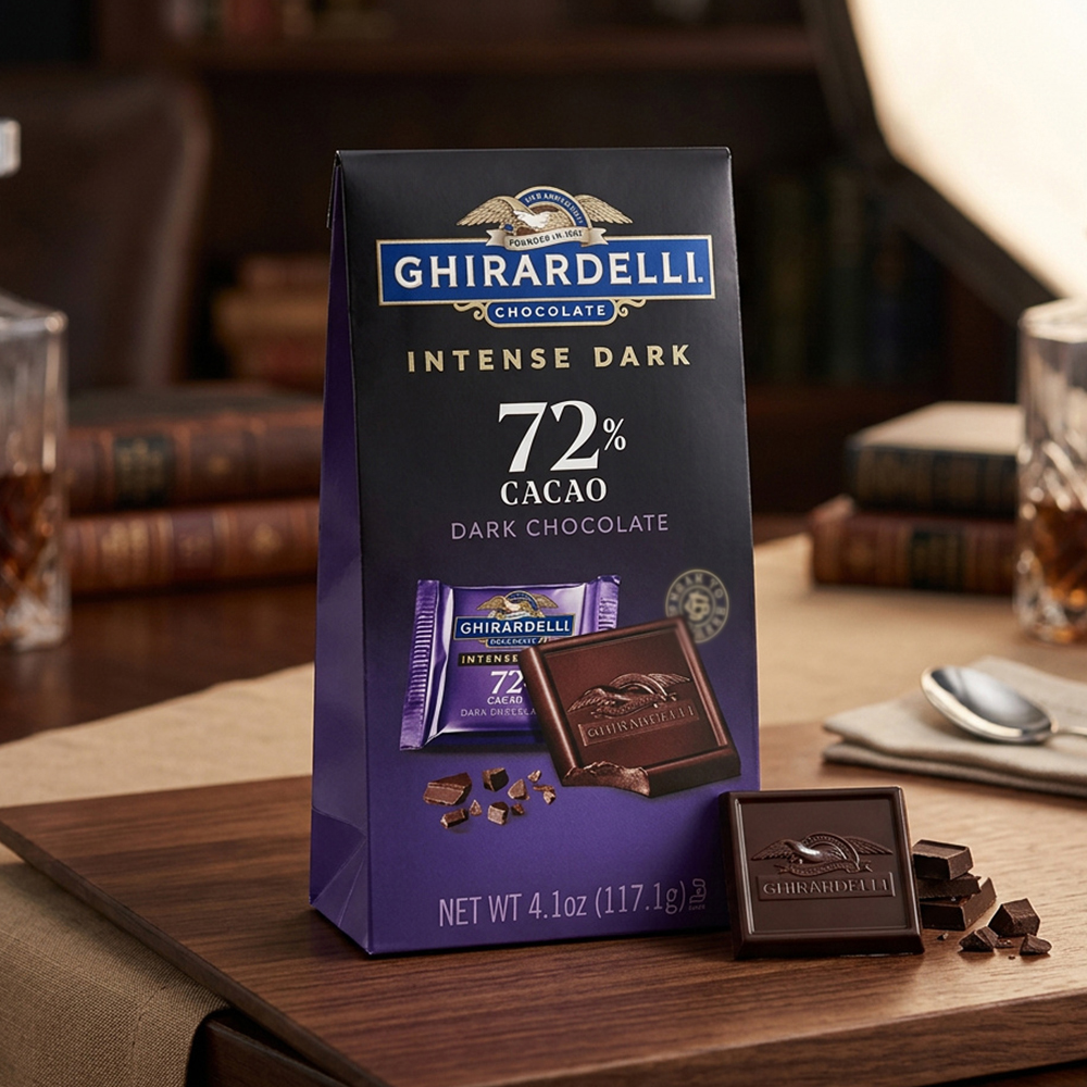 Ghirardelli Squares - 72% Cacao Dark Chocolate
