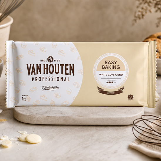 Van Houten Professional White Compound Easy Baking (Block)