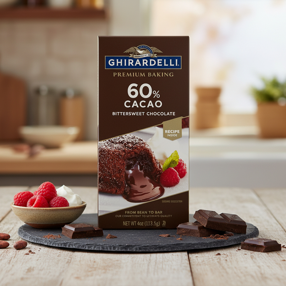 Ghirardelli Chocolate Bars - 60% Bittersweet Chocolate