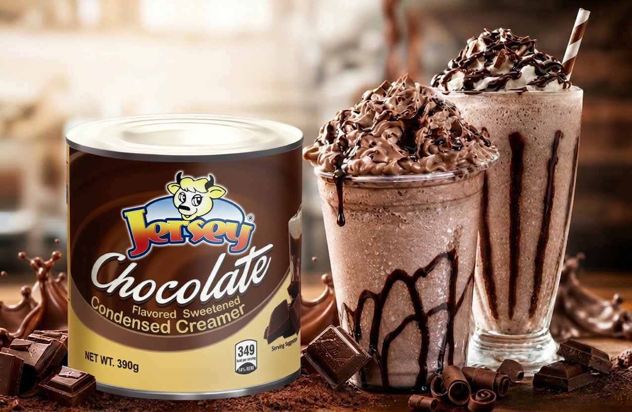 Jersey Chocolate Milkshake